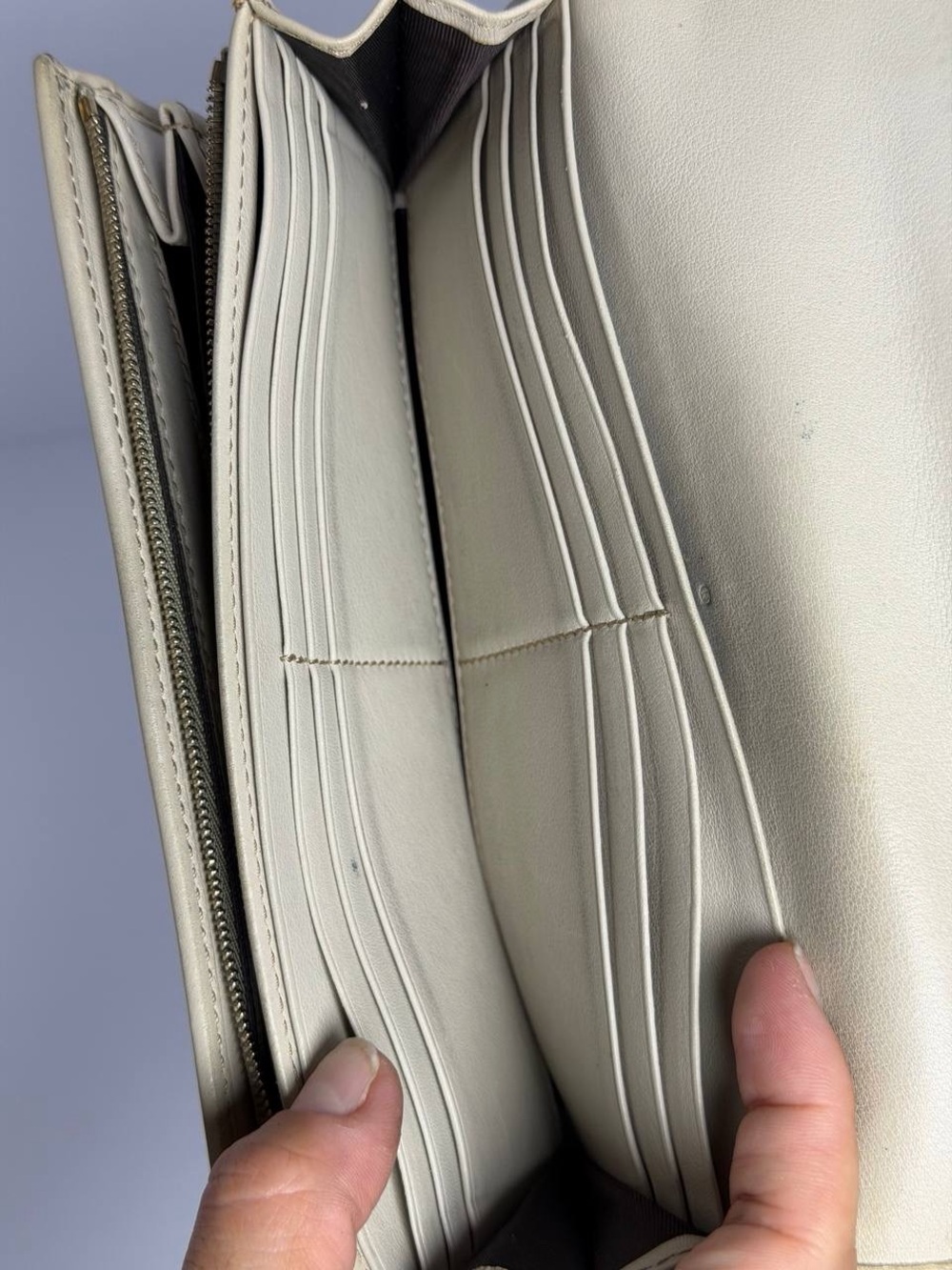 Gucci Sukey Beige GG Canvas Continental Wallet - Picture 13 of 14